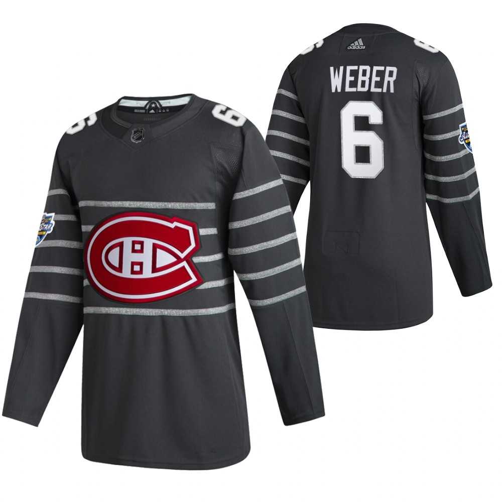 Canadiens 6 Shea Weber Gray 2020 NHL All-Star Game Adidas Jersey,We sell and wholesale Canadiens 6 Shea Weber Gray 2020 NHL All-Star Game Adidas Jersey on line form chian!